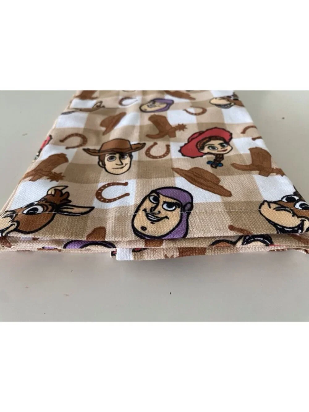 2 Pk PIXAR Toy Story Woody Buzz LightYear Jessie Bullseye Kitchen Towels 18”X28”